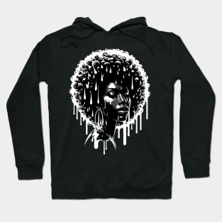 Afrocentric Woman Dripping With Melanin Hoodie